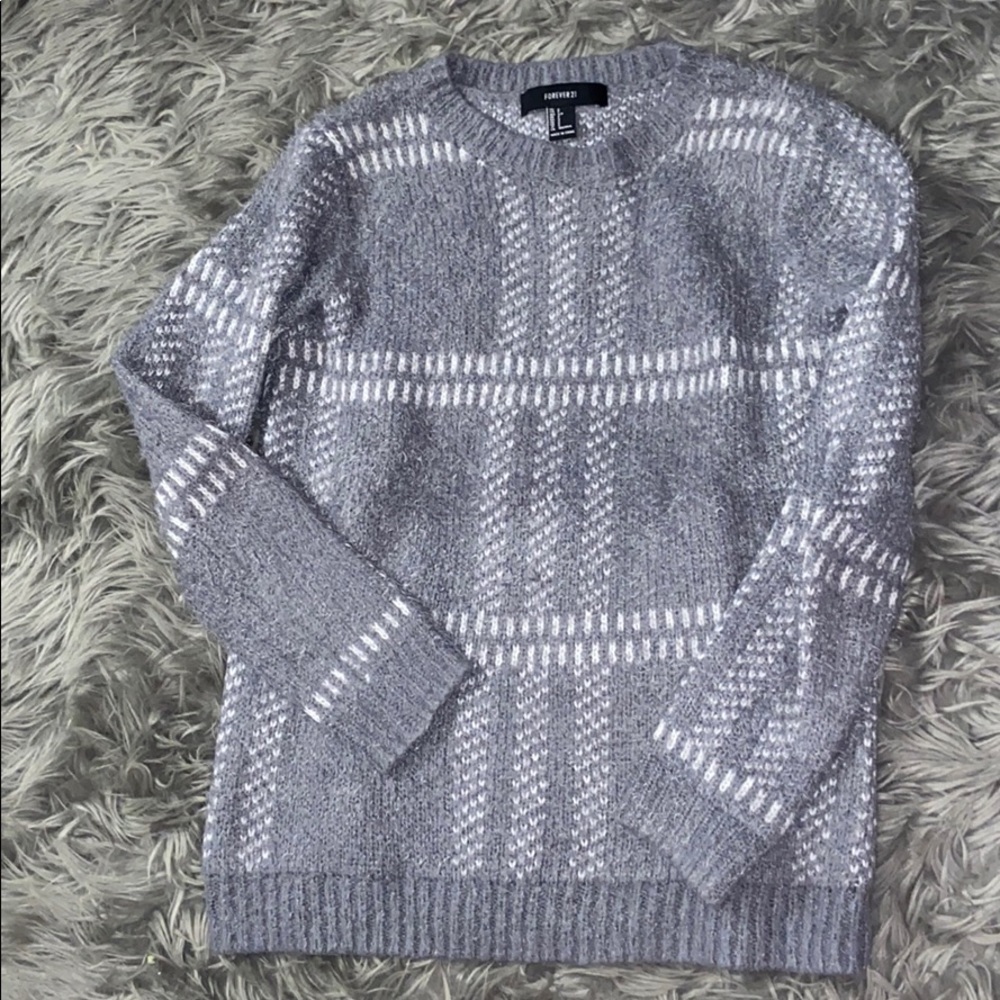 Forever 21 Thick Gray Sweater